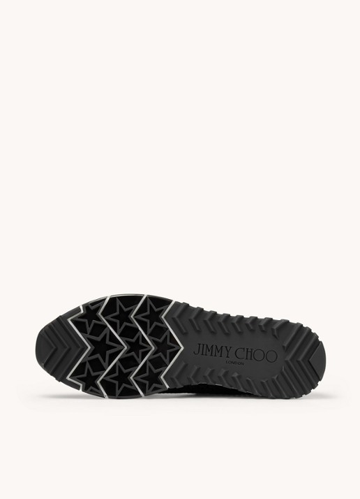 Jimmy Choo Veles sneaker van mesh - detail 6 zwart