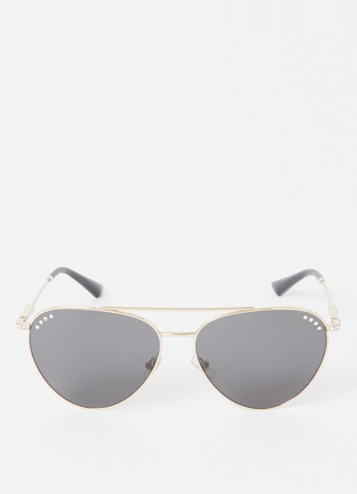 Jimmy Choo Zonnebril JC4002B - detail 3 goud