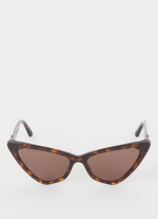 Jimmy Choo Zonnebril JC5008 - detail 3 donkerbruin