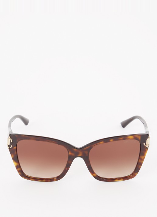 Jimmy Choo Zonnebril JC5012 - detail bruin