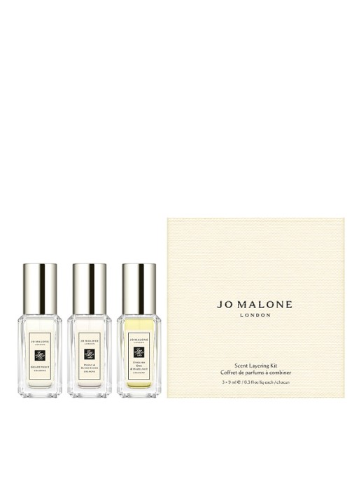 Jo Malone London Scent Layering Kit - geuren set - voorkant 2 beige