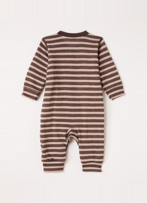 Joha Babypak met print - voorkant 2 bruin