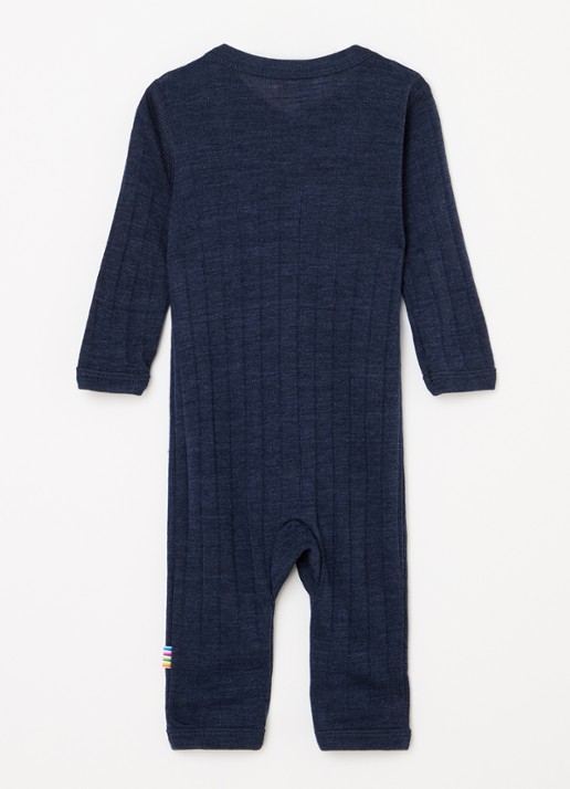 Joha Babypak van merino wol - voorkant 2 donkerblauw