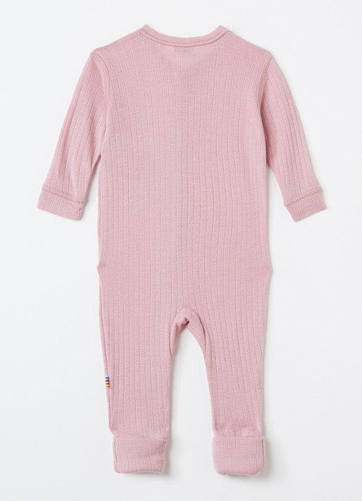 Joha Babypak van merino wol - voorkant 2 roze