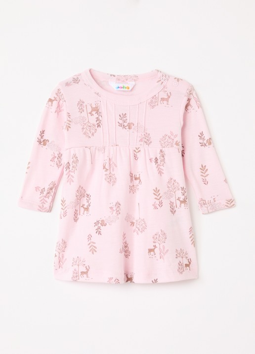Joha Jurk in zijdeblend met print