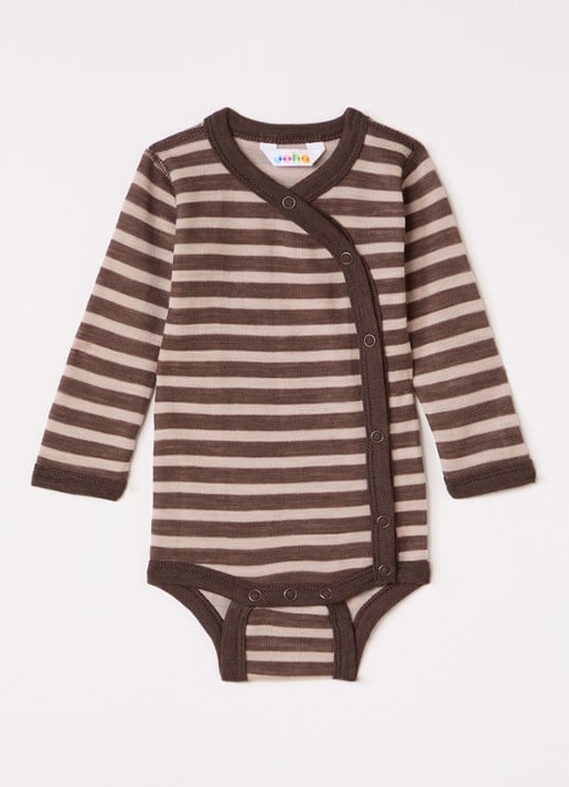 Joha Romper in wolblend met streepprint