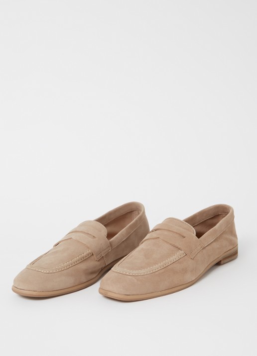 Jonak Aca loafer van suède  - detail 2 beige