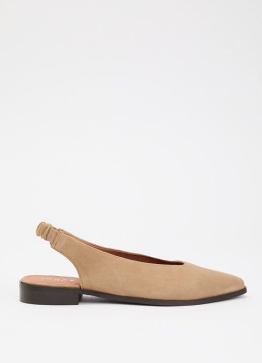 Jonak Acajou slingback van suéde