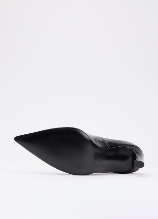 Jonak Deddy pump van leer - detail 6 zwart