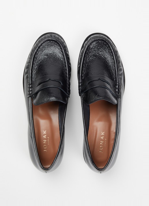 Jonak Delice loafer van kalfsleer - detail 3 zwart