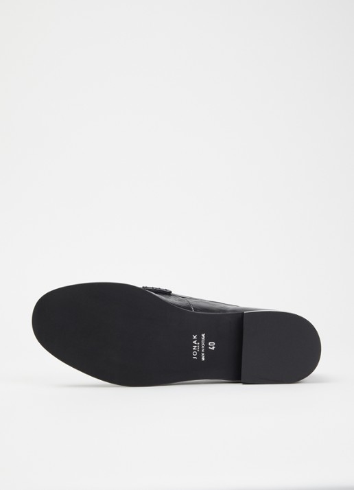 Jonak Delice loafer van kalfsleer - detail 4 zwart