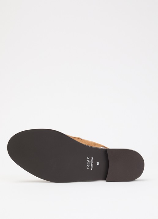 Jonak Delphy slingback van suéde  - detail 5 bruin