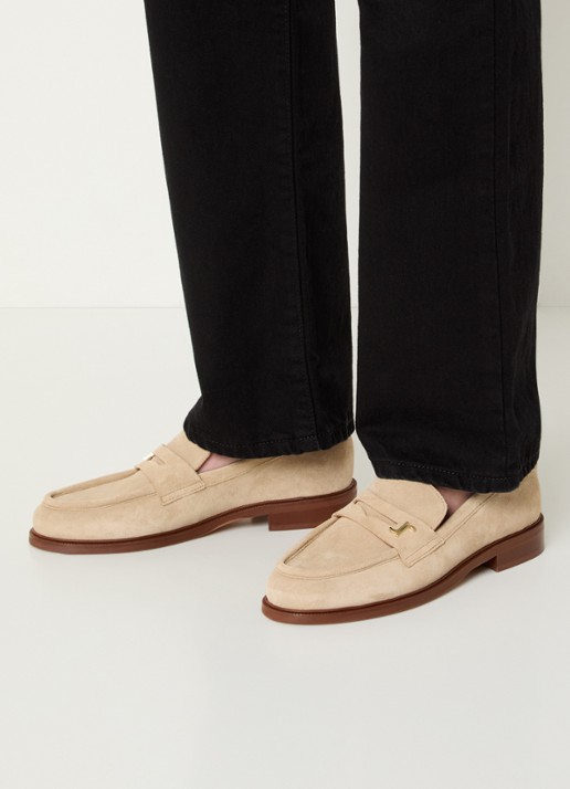 Jonak Duedi Croute loafer van kalfsleer - voorkant 5 beige