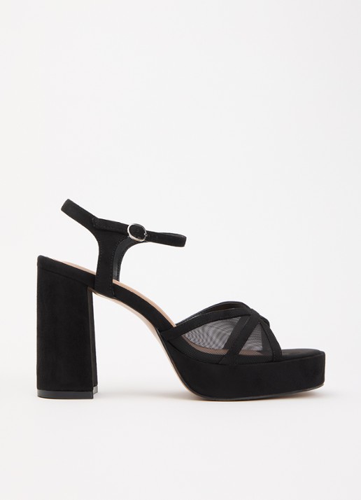 Jonak Jennyfer sandalette met details van mesh