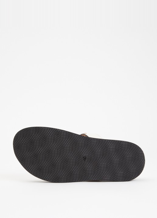 Jonak Luana slipper van kalfsleer - detail 5 ivoor