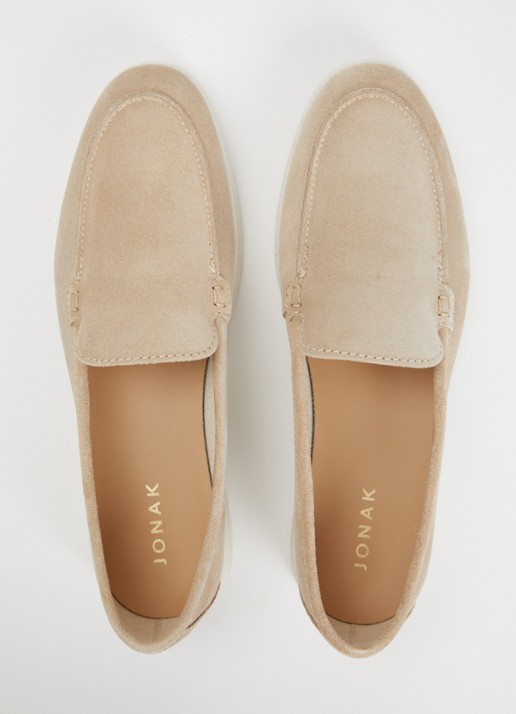 Jonak Norlane loafers van suéde  - detail 4 zand