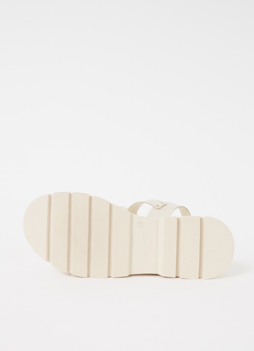 Jonak Pascal sandaal van leer - detail 4 gebroken wit