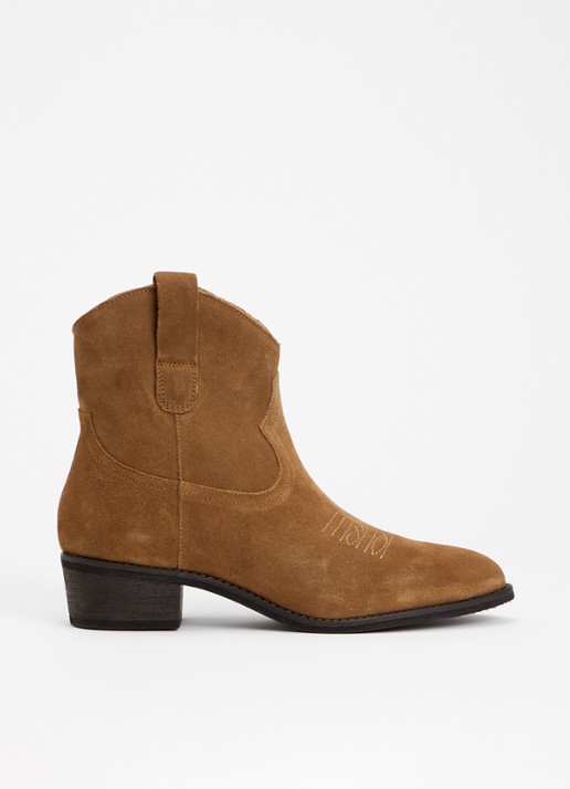 Jonak Taly cowboylaars van suède