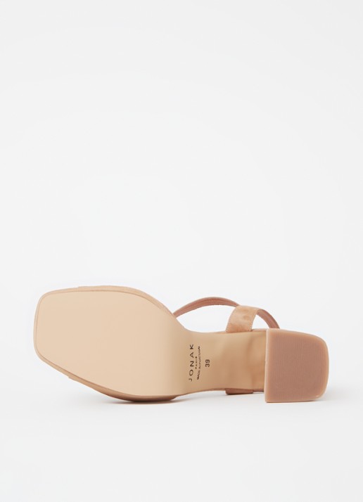 Jonak VLADA VELOURS Noir 36 - detail 5 camel