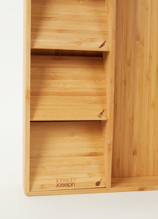 Joseph Joseph DrawerStore keukengerei organiser van bamboe - detail 3 camel