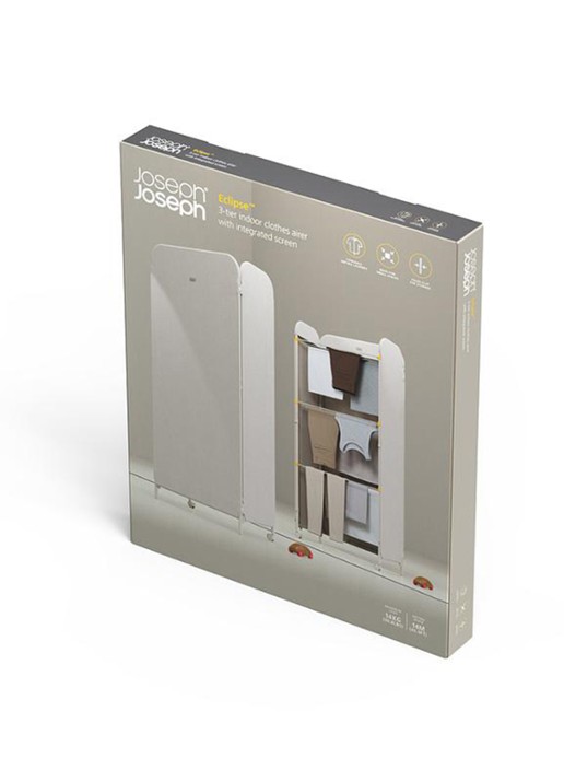 Joseph Joseph Eclipse droogrek 150 cm - achterkant beige