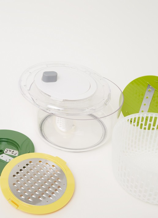 Joseph Joseph Multi-Prep salade voorbereiding set 4-delig  - detail 3 groen