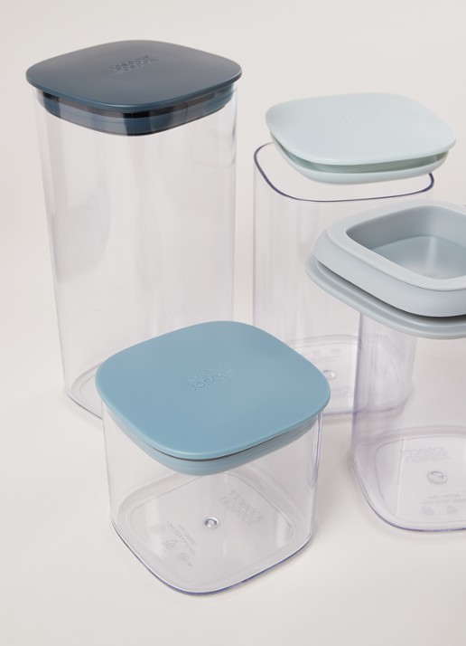 Joseph Joseph Podium voorraadpot met rek 5-delig - detail blauw
