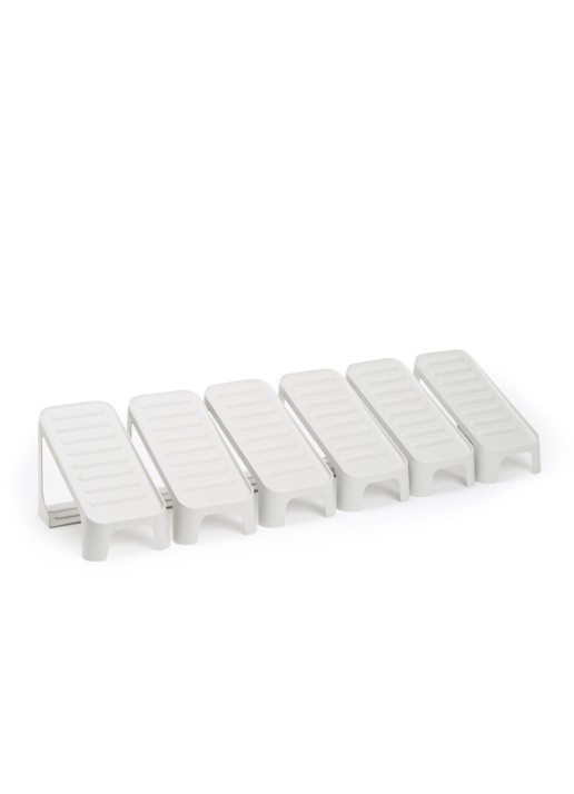 Joseph Joseph Shoe-in schoenenrek set van 6 - voorkant beige