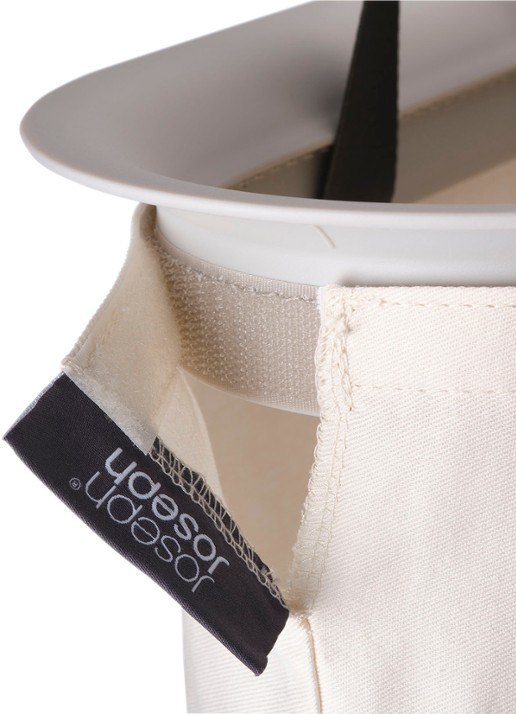 Joseph Joseph Tota Trio Luxe wasmand 73,5 cm - achterkant 7 beige