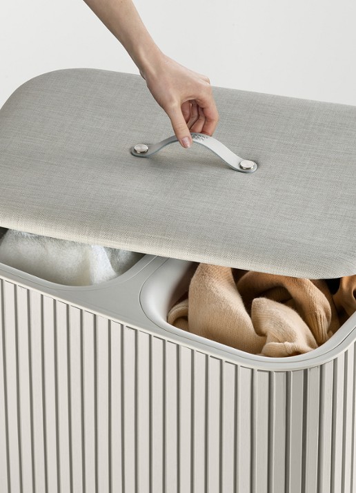 Joseph Joseph Tota Twin Luxe wasmand 73,5 cm - detail 4 beige