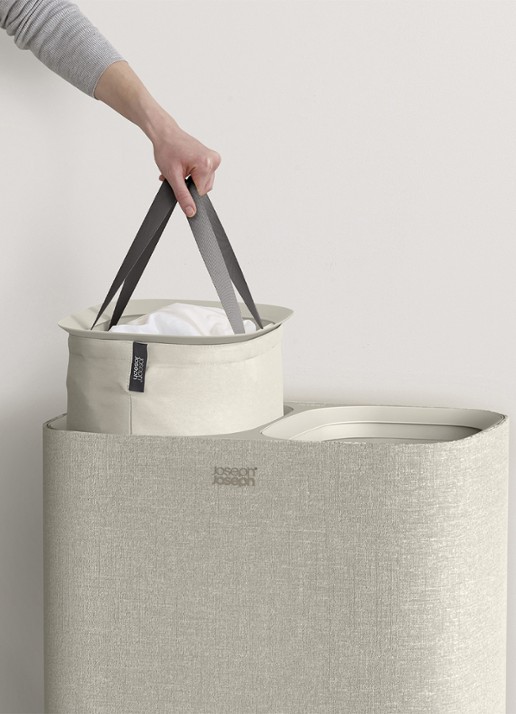 Joseph Joseph Tota wasmand 71 cm - detail 3 beige