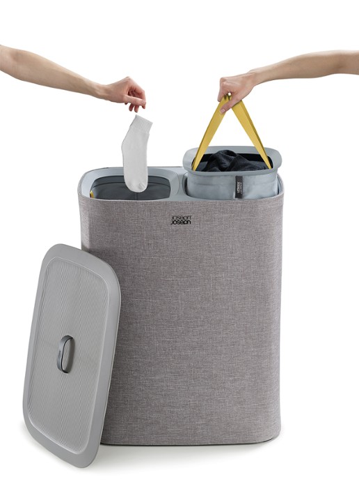 Joseph Joseph Tota wasmand 71 cm - detail grijs