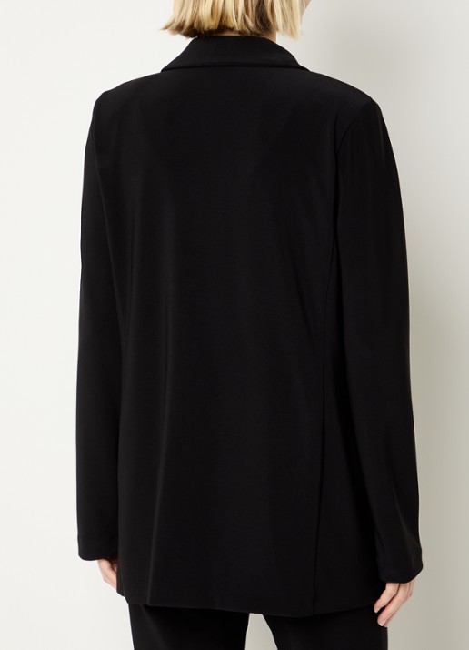 Joseph Ribkoff Blazer met klepzakken en schoudervulling - achterkant zwart
