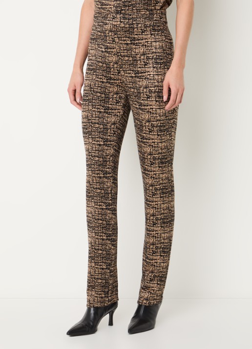 Joseph Ribkoff High waist slim fit legging met print