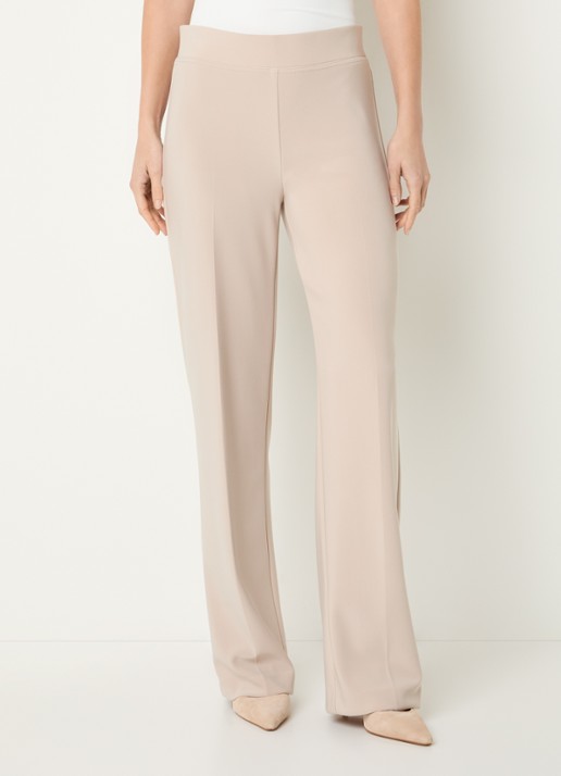 Joseph Ribkoff High waist straight fit pantalon met persplooi