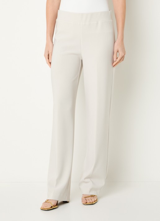 Joseph Ribkoff High waist straight fit pantalon met persplooi