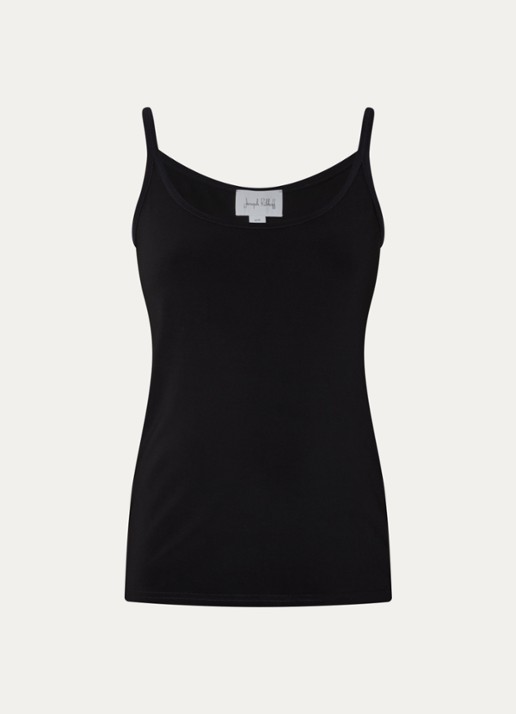 Joseph Ribkoff Tanktop met ronde hals - voorkant 3 zwart