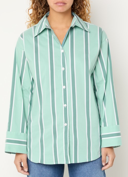 Josephine & Co Bastian blouse met streepprint