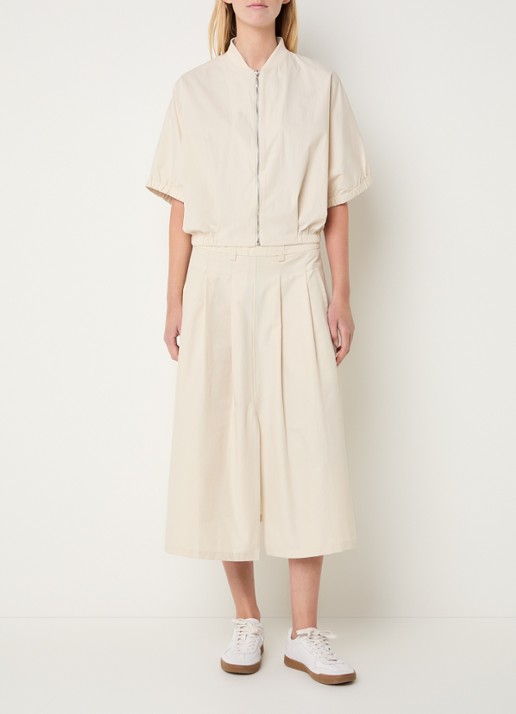 Josephine & Co Benedict cropped jack met vleermuismouw - voorkant 3 zand