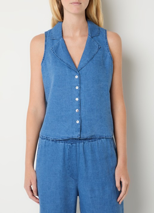 Josephine & Co Bliss gilet van linnen