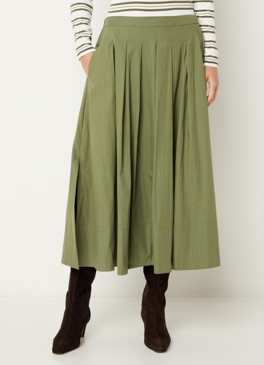 Josephine & Co Blume midi rok  met plooidetail