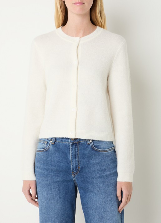 Josephine & Co Braxton grofgebreid vest in wolblend