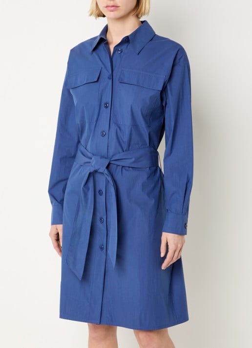 Josephine & Co Brien blousejurk met opgestikte zakken en strikceintuur