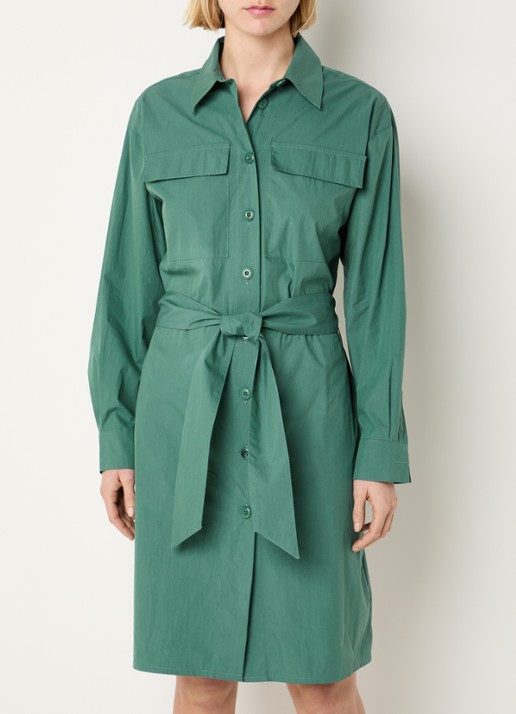 Josephine & Co Brien blousejurk met opgestikte zakken en strikceintuur