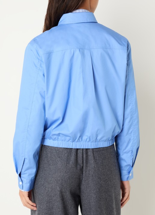 Josephine & Co Jack met logo en steekzakken - achterkant 4 blauw