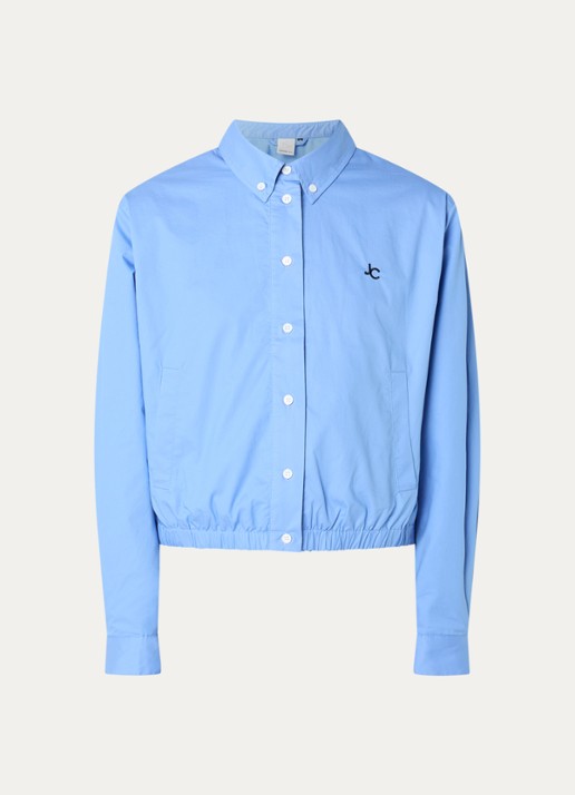 Josephine & Co Jack met logo en steekzakken - voorkant 2 blauw