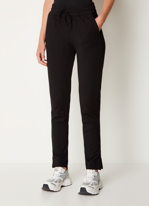 Josephine & Co Perry mid waist slim fit cropped pantalon van jersey