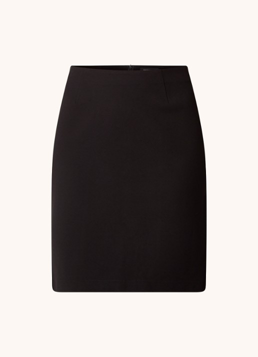 Josephine & Co Pip mini kokerrok van jersey - voorkant 3 zwart