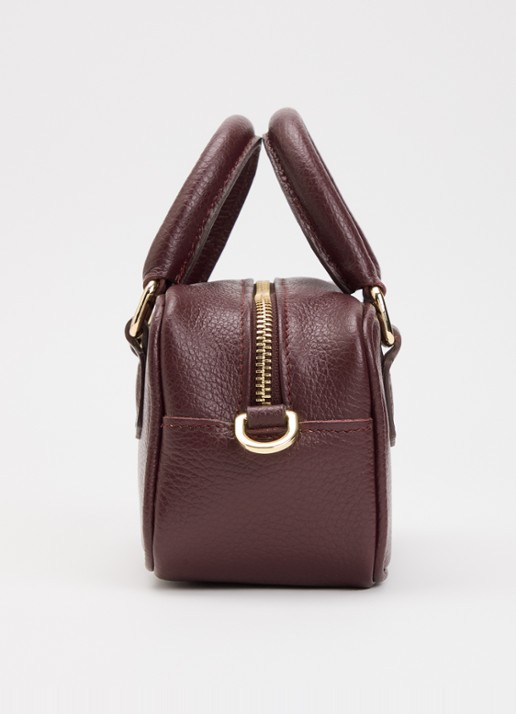 JOSH V Amandine crossbodytas met afneembare schouderriem  - detail 2 aubergine