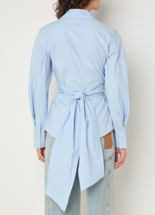 JOSH V Luann blouse met gestrikt detail